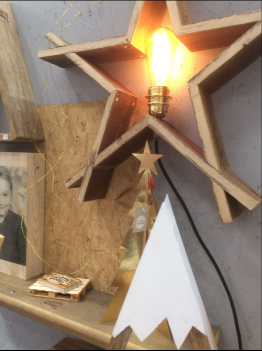 lampe en forme d